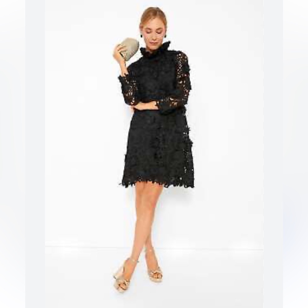 NWT Tuckernuck Lace Daphne Dress Size M - Black